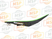 53066057649F, SEAT-ASSY, N.L.GREEN+BLK/W, Kawasaki