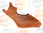 55028016017H, Cowling,Upp,Rh,P.W.Orange, Kawasaki, 2