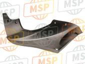 55028016017M, Cowling,Upp,Rh,Silver, Kawasaki, 2