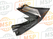 55028017511J, Cowling,Cnt,Rh,F.S.Black ZX100, Kawasaki, 2