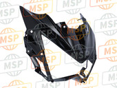 550280428660, Cowling, Upp, Cnt, M.S.Black, Kawasaki, 3