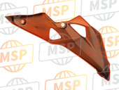 55028049417L, Cowling, Lwr, Lh, C.B.Orange, Kawasaki, 2