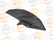 550280499739, Cowling,Upp,Rh,M.F.S.Black, Kawasaki