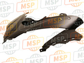 550280592660, Cowling,Upp,M.S.Black, Kawasaki, 2