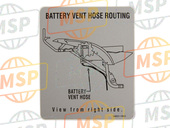 560311963, LABEL-MANUAL,Battery Vent, Kawasaki