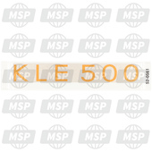 560520561, Mark, Side Cowling, KLE500, Kawasaki, 1