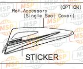 560697799, Sticker,Zittingcover,Rh, Kawasaki, 3