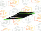 560752629, Pattern, Tail Cover, Lh, Kawasaki