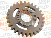 590510033, GEAR-SPUR, Kick Starter, 28, Kawasaki