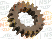 590510075, GEAR-SPUR,Oil Pump Drive,21T, Kawasaki