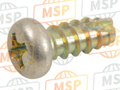 920091021, Screw, Tapping, 4X10, Kawasaki