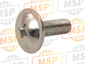 920091111, Screw,6X18,White, Kawasaki