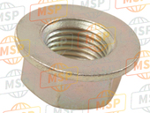 922101817, Nut,Flanged,16mm ZX600RLF, Kawasaki, 2