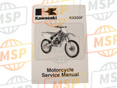 99924135401, Service Manual, KX250T8F, Kawasaki