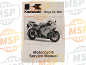 99924136501, Service Manual,ZX1000D7F ZX100, Kawasaki