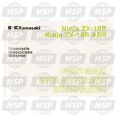 999761724, Owner'S Manual, En/fr/de, Z, Kawasaki, 1
