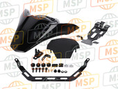 999940835660, Kit,Single Seat Cover,M.S.Blk, Kawasaki