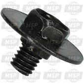 0911606096, Bolt (6X10 With Washer), Suzuki, 2