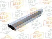 1434041F00, Muffler, Rear, Suzuki