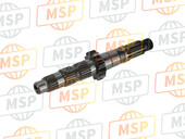 2412045G10, Shaft, Counter (NT:13), Suzuki, 2