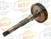 2414003H30X07, Shaft, Axle (NT:38), Suzuki, 2