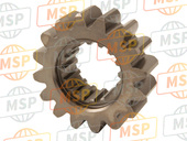 2422124F00, Gear, 2ND Drive (NT:16), Suzuki