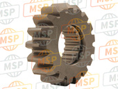 2422145G10, Gear, 2ND Drive (NT:17), Suzuki, 1