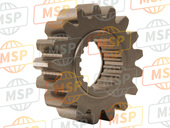 2422145G10, Gear, 2ND Drive (NT:17), Suzuki, 2