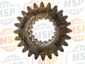 2423101H00, Gear, 3RD & 4TH (NT:21/24), Suzuki, 2