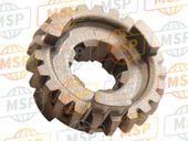 2436102B03, Gear, 6TH Driven (NT:23), Suzuki