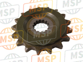 2751021A31, Sprocket, Engine (NT:17), Suzuki