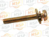 3414919F20, Screw, Pan Head (3X20), Suzuki, 2