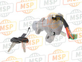 3710041F11, Lock Assy, Steering, Suzuki, 2