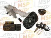 3710310817, Lock Set, Suzuki, 1