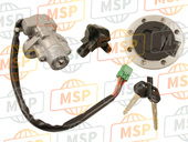 3710433850, Lock Set, Suzuki