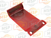 4731001D0028V, Cover, Frame Center  (Red), Suzuki, 2