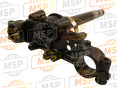 5141042AB1, Stem, Steering (Black), Suzuki, 2