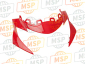 5182108J00YVZ, Cover, Headlamp Upper  (Red), Suzuki