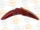 5311138G01YHL, Fender, Front (Red), Suzuki, 3