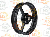 5411148H00YGA, Wheel, Front (17M/CXMT3.00) (Black), Suzuki