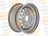 5531005G00YL8, Rim,Front Wheel (11X5.5AT) (Silver), Suzuki