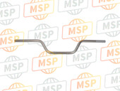 5611131J00YMC, Handlebar (Silver), Suzuki