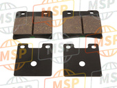 5910038B10, Pad & Shim Set, Suzuki