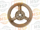 6411133E1135B, Wheel, Rear (17XMT6.00)  (Gold), Suzuki, 2