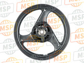 6411134C0117U, Wheel, Rear (MT3.50X17)  Gray, Suzuki, 2