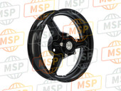 6411148H00YGA, Wheel, Rear (17M/CXMT4.00) (Black), Suzuki