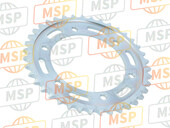 6451102FA0, Sprocket, Rear (NT:39), Suzuki, 1