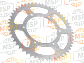 6451102J00, Sprocket, Rear (NT:51), Suzuki, 2