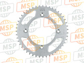 6451103B00, Sprocket, Rear (NT:47), Suzuki, 3