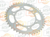 6451114J00, Sprocket,Rear (43T-525), Suzuki